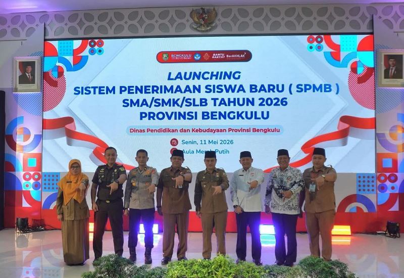 Pemprov Bengkulu Luncurkan SPMB Transparan dan Gratis