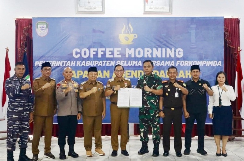 Bupati Seluma Ajak Forkopimda Coffe Morning, Tindaklanjuti Banmus