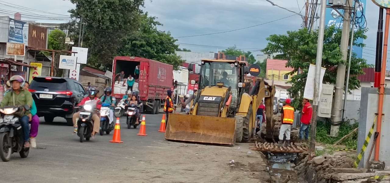  Proyek Perbaikan Drainase di Jalan Danau Kota Bengkulu Dikerjakan Oleh PUPR Provinsi, Bukan PUPR Kota