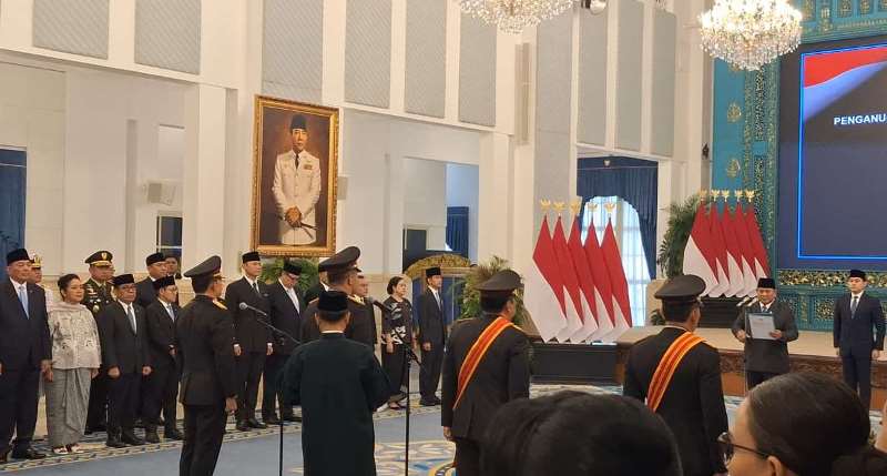 Jenderal Listyo Sigit Diganti, Presiden Prabowo Lantik Komjen Suyudi Jadi Kapolri 