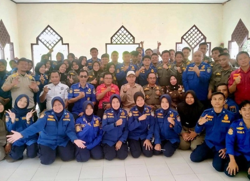 Para PNS Baru Satpol PP Seluma Digembleng