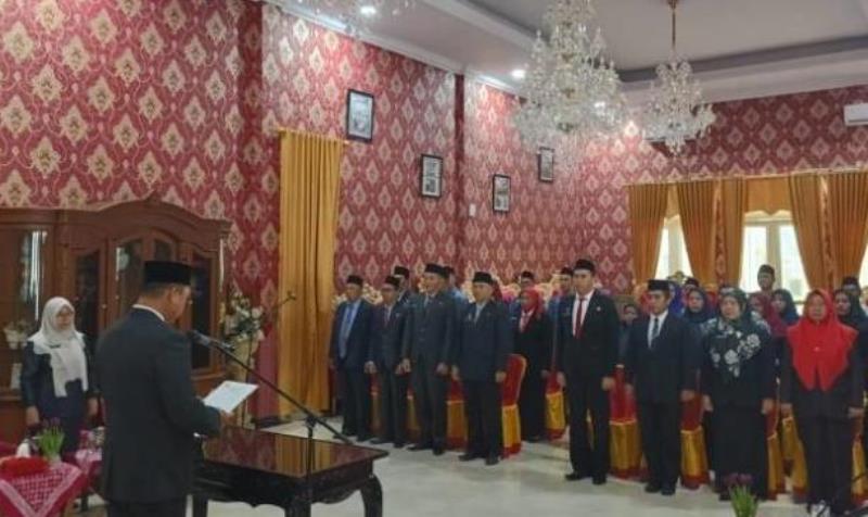 30 Pejabat Bengkulu Utara Tempati Posisi Baru