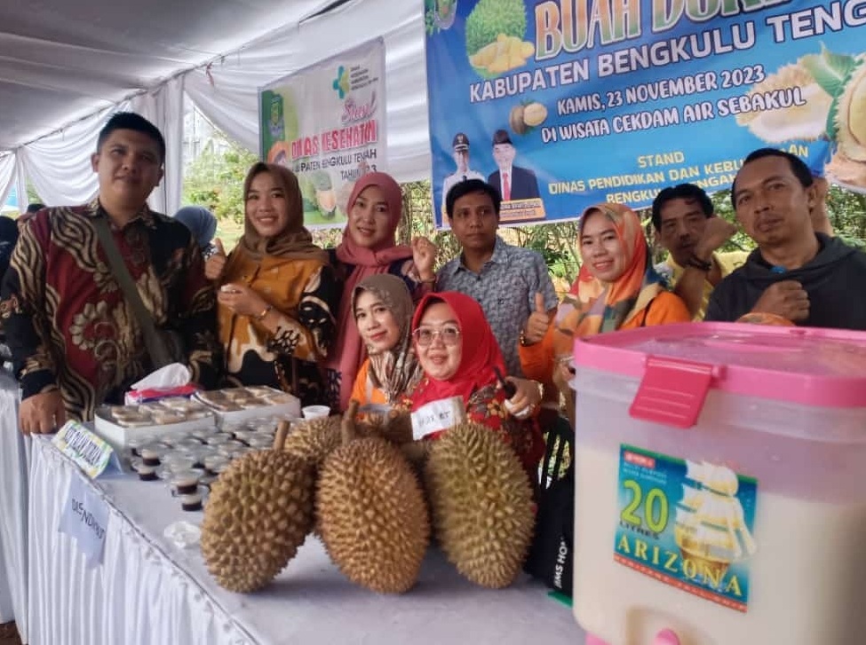 Festival Durian Bengkulu Tengah,  1.000 Buah Favorit Itu Ludes dalam Sekejap 