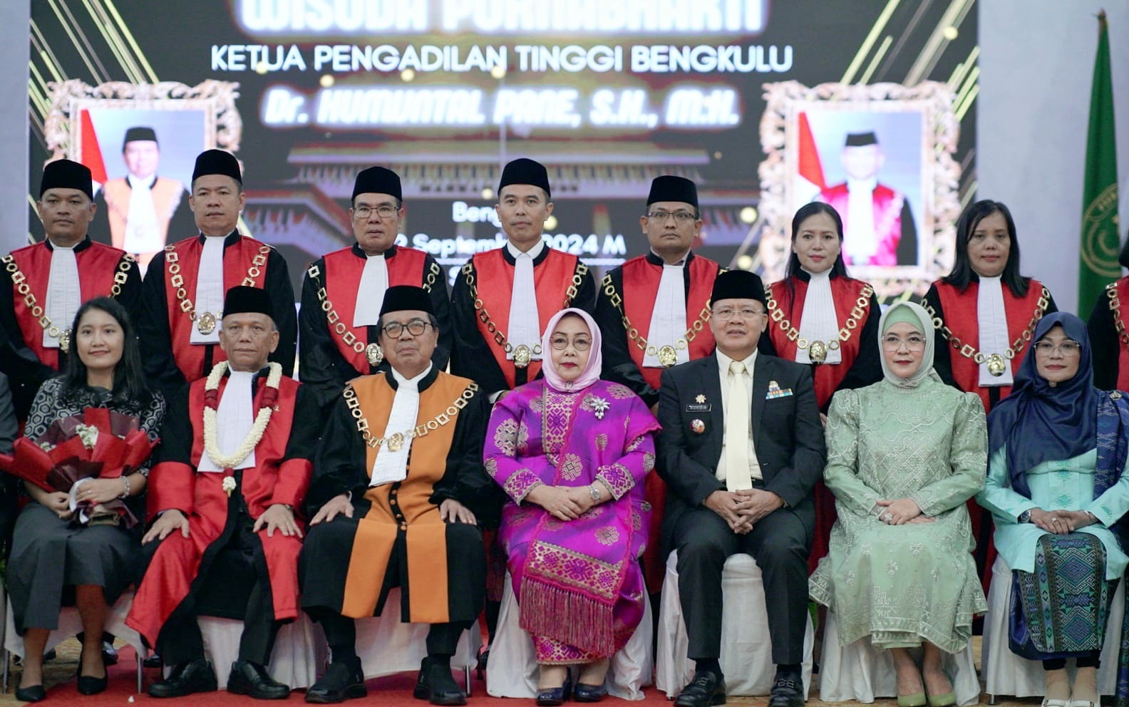 41 Tahun Mengabdi, Humuntal Pane Ketua Pengadilan Tinggi Bengkulu Purnabakti