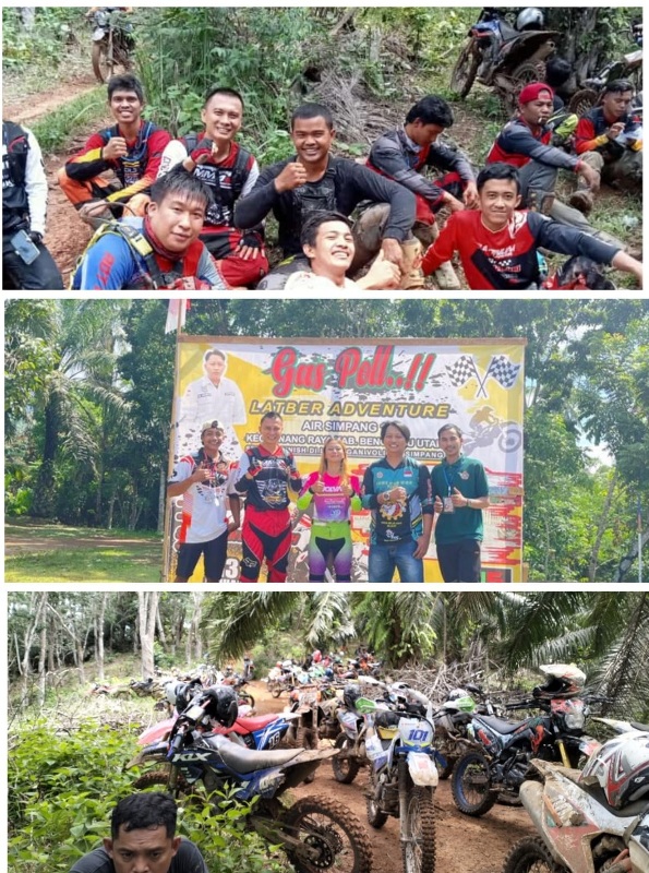Mempererat Silaturahmi, Polsek Ketahun Latihan Bersama   Komunitas Trail Adventure