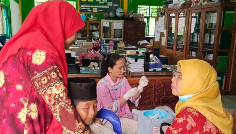 MIN 2 Bengkulu Tengah Berikhtiar Tingkatkan Kesehatan