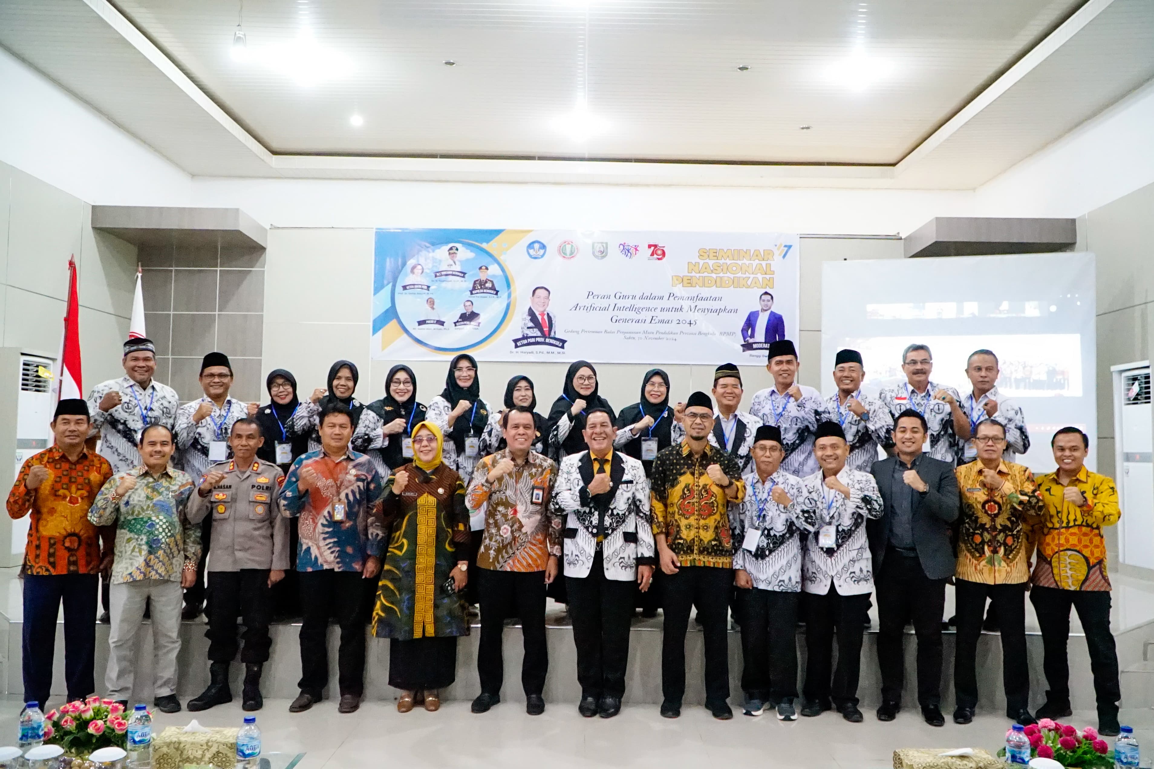 Hari Guru Nasional di Provinsi Bengkulu, Ini Pesan Penting Plh Sekda Provinsi Bengkulu 