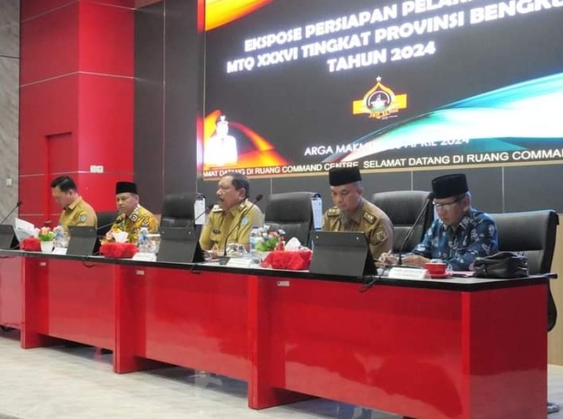 Ingin Sukses, Pemkab Bengkulu Utara Terus Matangkan Persiapan Pelaksanaan MTQ ke XXXVI