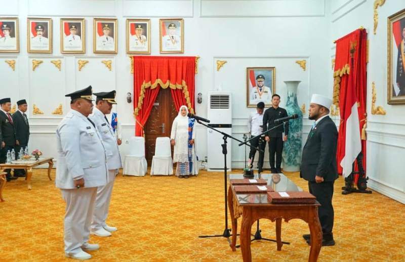 Gubernur Bengkulu Lantik Bupati Bengkulu Selatan