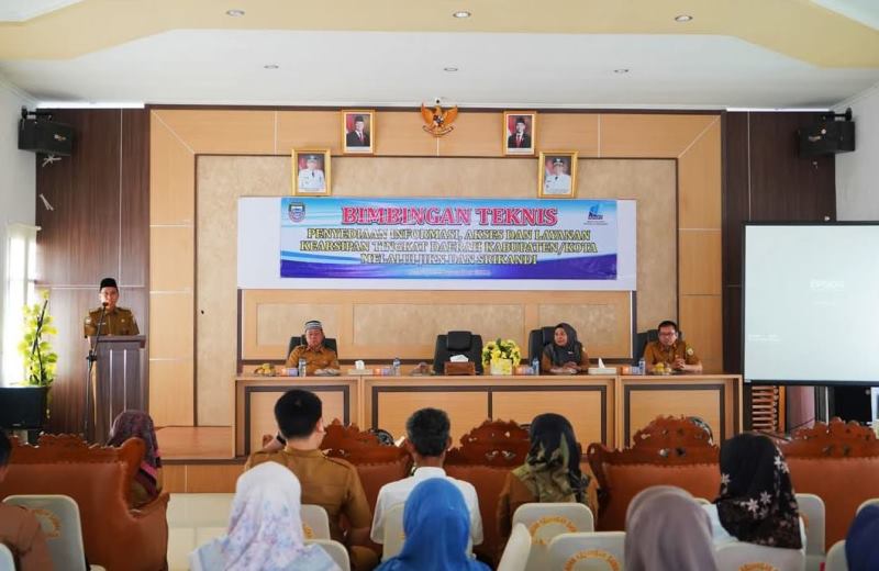 Dinas Perpustakaan dan Kearsipan Kabupaten Seluma Adakan Bimbingan Teknis