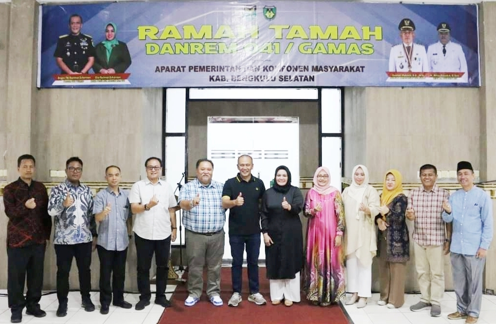 Terima Kasih, Danrem 041 Gamas Terima Kuduak dari  Pemkab Bengkulu Selatan