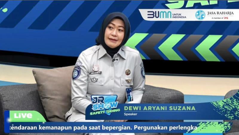 Dewi Aryani Suzana: Gelar JR Show Safety Riding, Untuk Cegah Kecelakaan Lalu Lintas