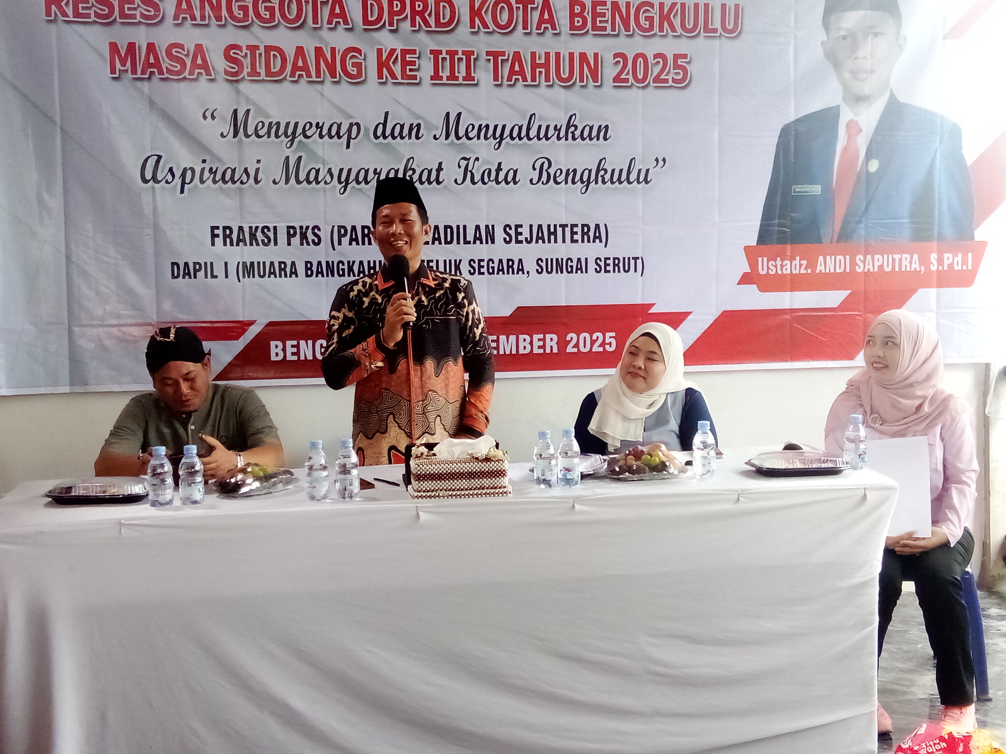 Reses Andi Saputra, Warga Masih Keluhkan Soal Penanganan Sampah dan Infrastruktur 