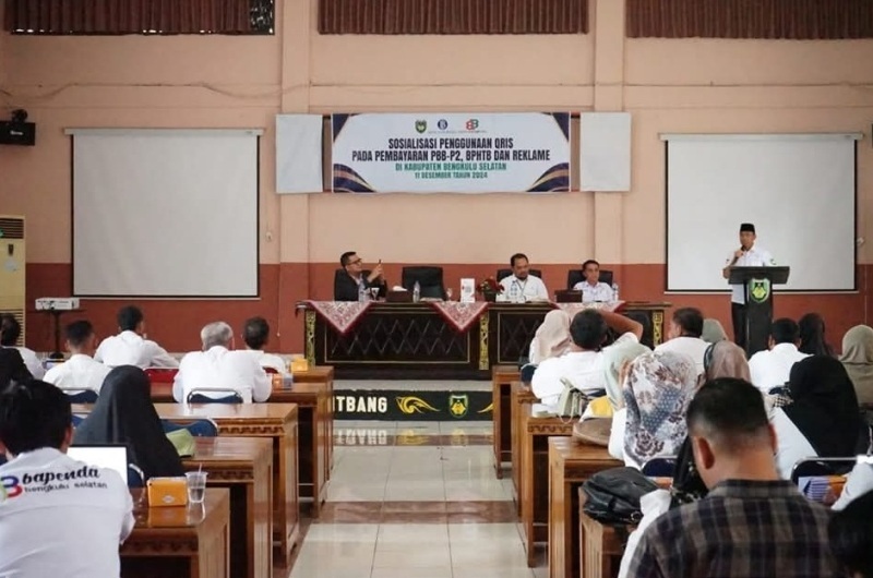 Badan Pendapat Daerah Bengkulu Selatan Sudah Menggunakan Aplikasi QRIS