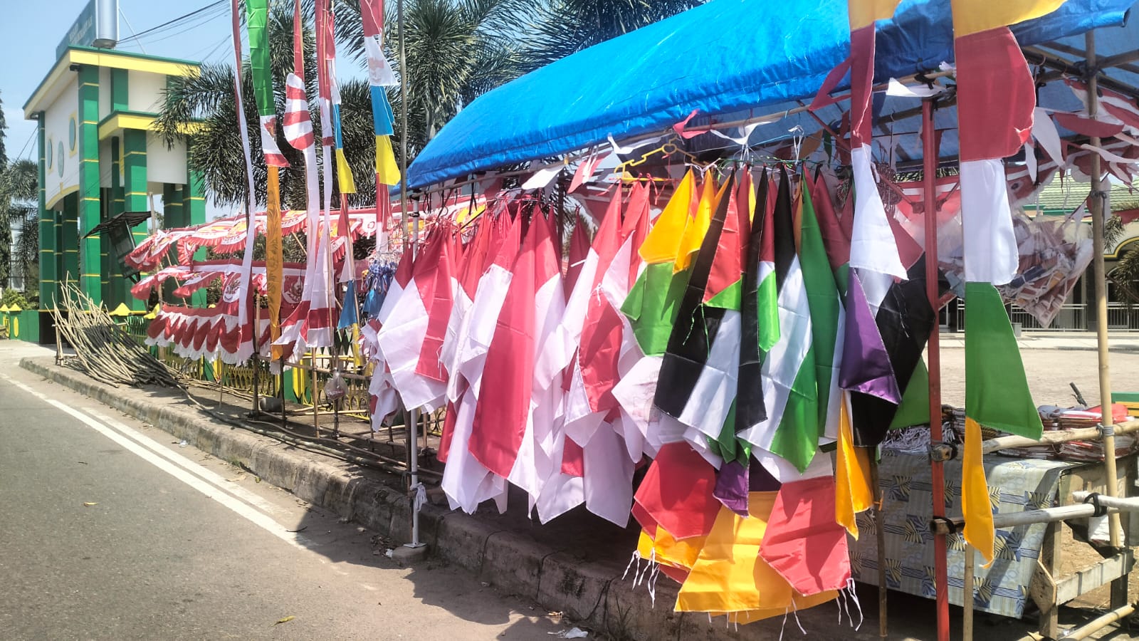 Bendera Palestina Laris Terjual Menjelang HUT RI ke 79, Ini Terjadi di Provinsi Bengkulu