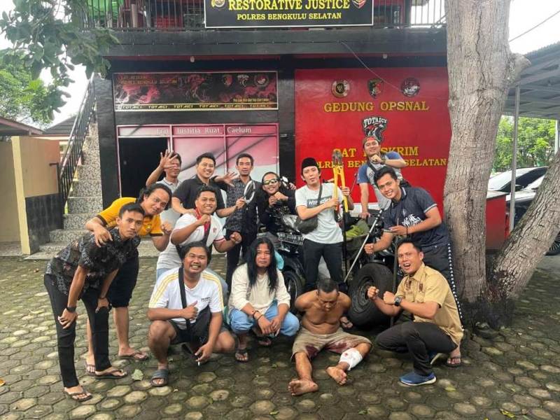 Terduga Pelaku Pencurian di Kota Manna Ditangkap , Tidak Pakai Lama