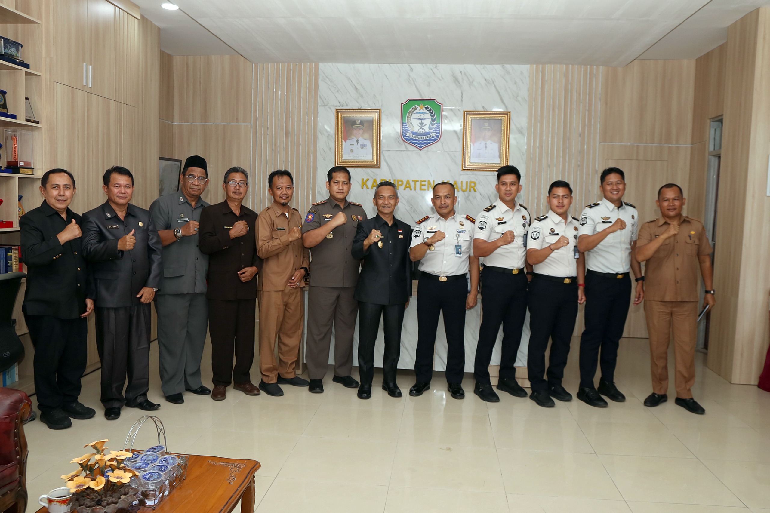 Perkuat Sinergi, Wabup Kaur Terima Kunjungan Kepala Rutan Manna, Bahas Pembinaan hingga Usulan Lapas