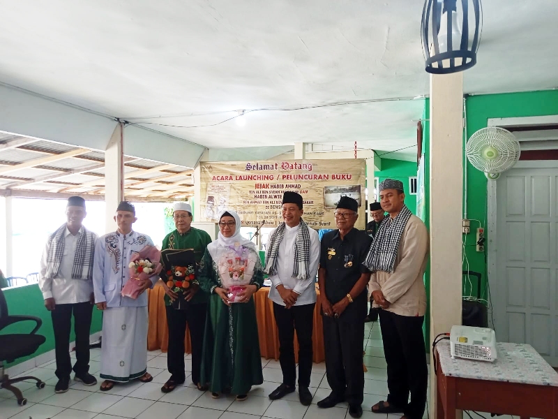 Yayasan As Shaba Launching Buku Jejak Habib Alwi Achmad, Ia Sebarkan Ajaran Islam di Bintuhan