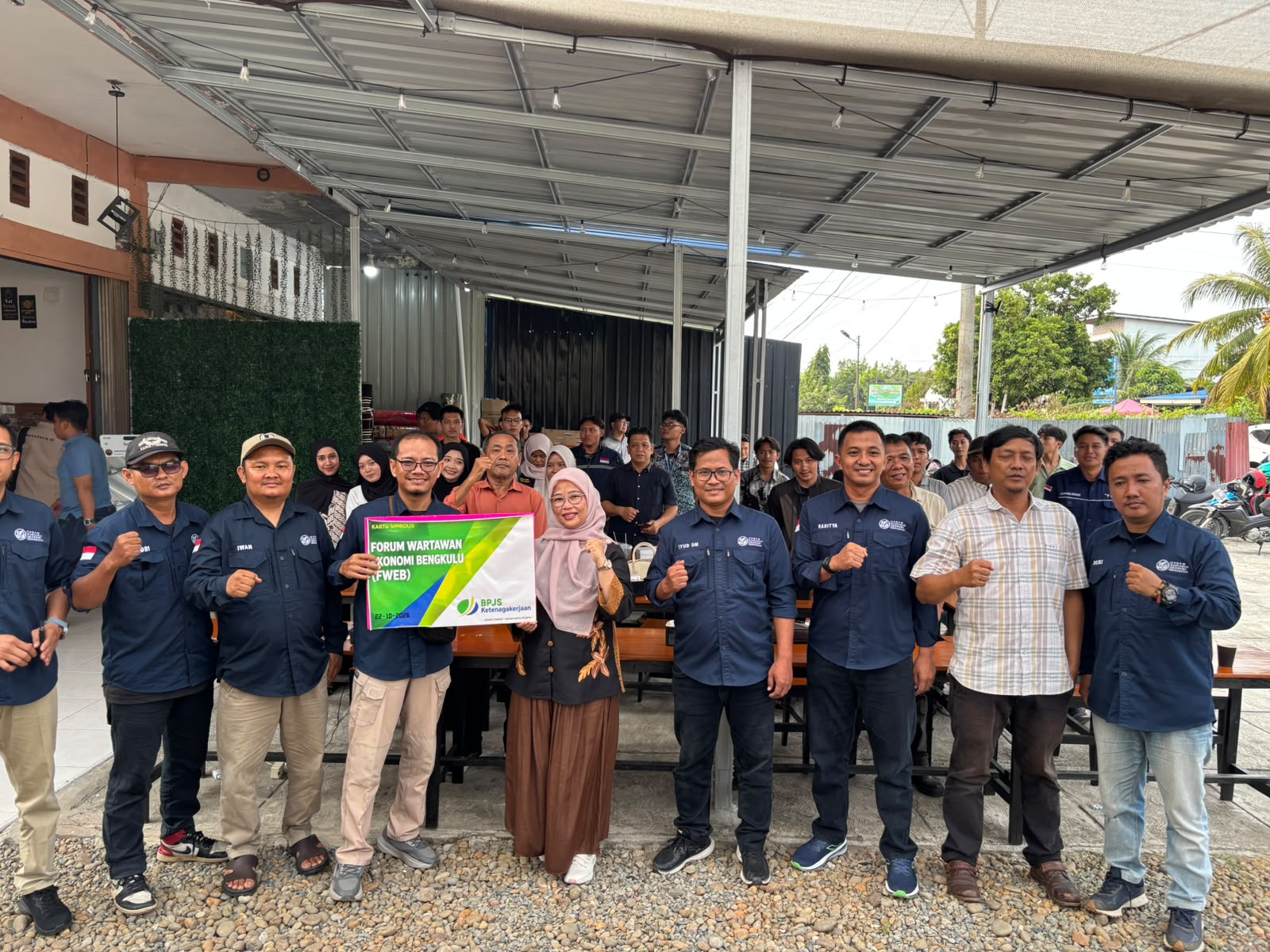 Forum Wartawan Ekonomi Bengkulu Deklarasi, Wartawan Lebih Berdaya dan Terlindungi BPJS Ketenagakerjaan