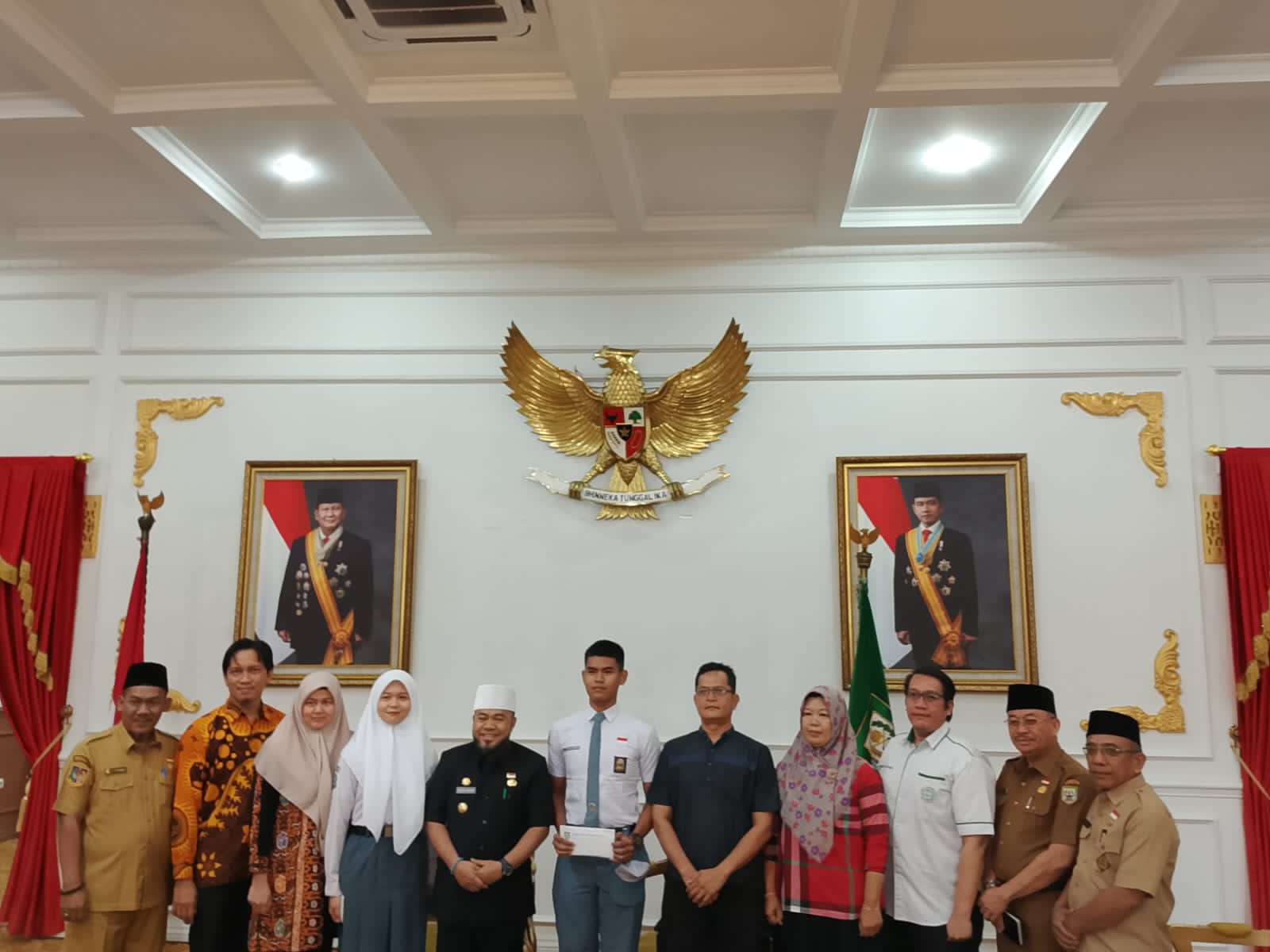 Membanggakan, Dua Pelajar Bengkulu Jadi Paskibraka Nasional