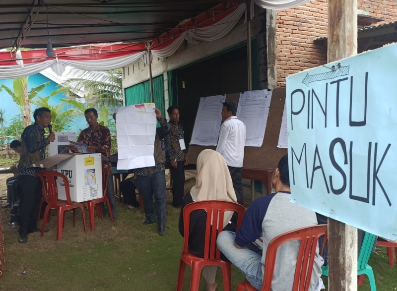 Pemungutan Suara Ulang di TPS 5 Kelurahan Napal, 79 Orang Pemilih Tidak Memilih 