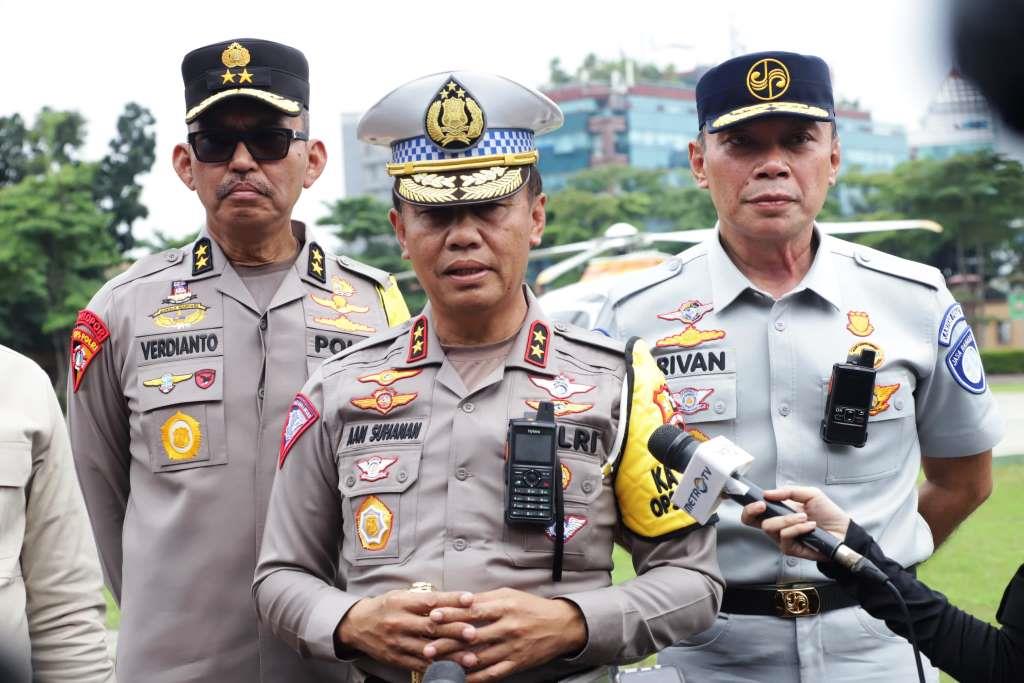 Pastikan Kelancaran Arus Mudik, Jasa Raharja dan Korlantas Polri Tinjau Arus Mudik di Sejumlah Titik