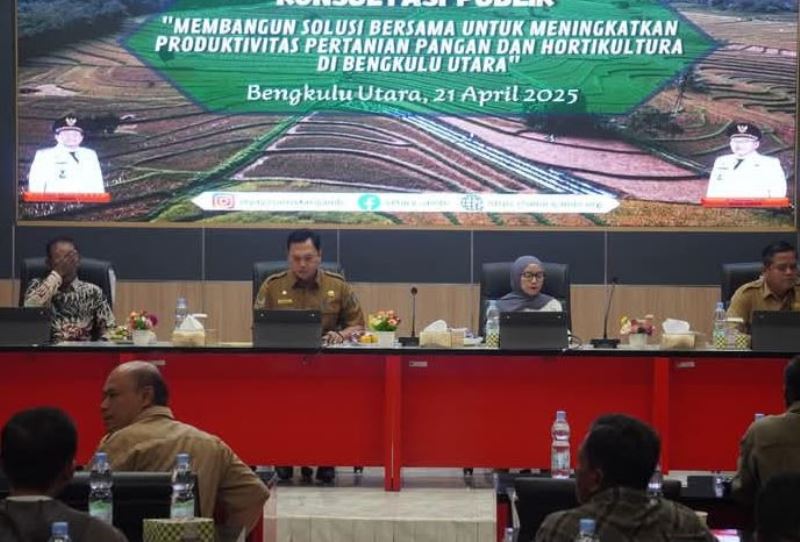 Pemkab Bengkulu Utara   Gelar Konsultasi Publik Bersama  Petani