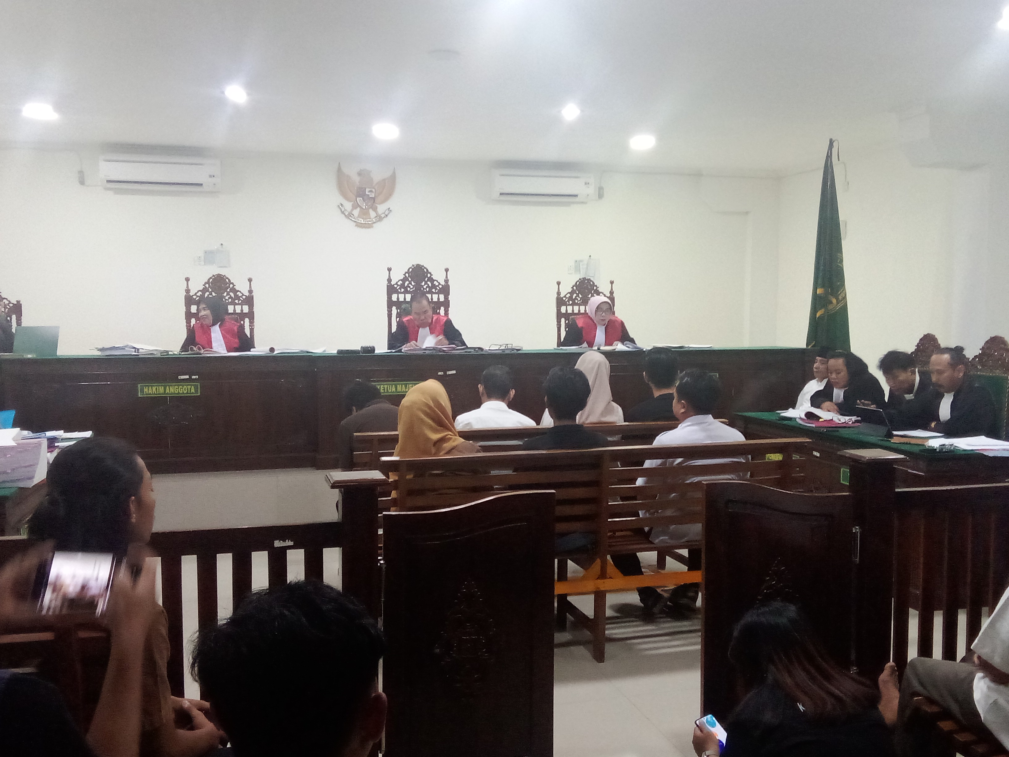 Sidang Korupsi PHL PDAM Bengkulu, Hakim Tolak Permintaan Pengacara