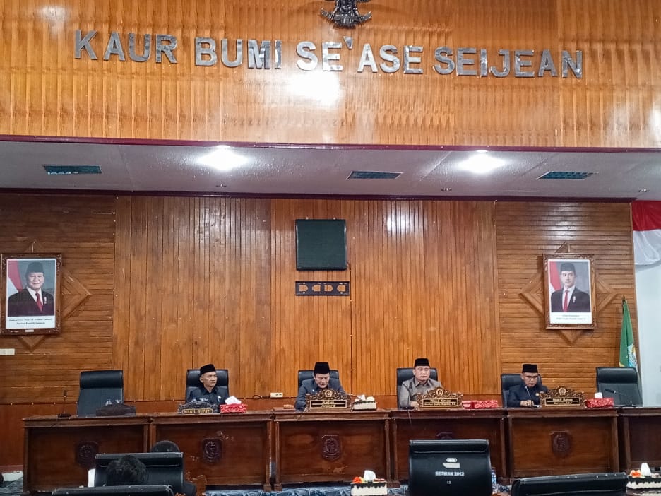 Sidang Paripurna DPRD Kaur Soroti Program Prioritas