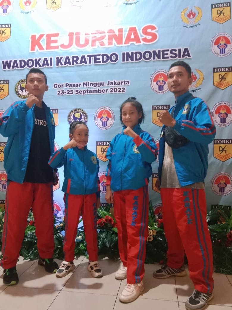 Pelajar SD di BU Raih Emas Dalam  Kejurnas Wakadoi Karatedo Indonesia