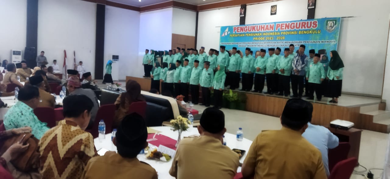 Segera Konsolidasi, Gubernur Rohidin Kukuhkan Pengurus PPI Provinsi Bengkulu