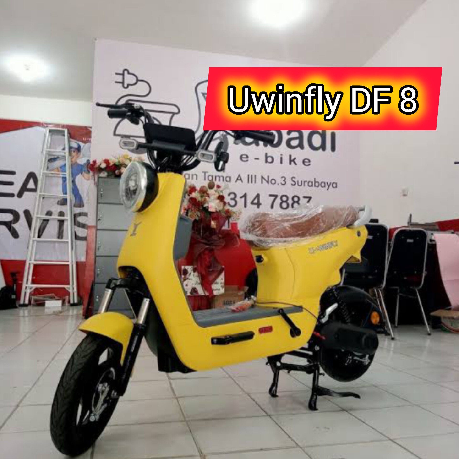 Desain Lucu dan Anti Macet, Sepeda Listrik Uwinfly DF 8 di Banderol Mulai Rp. 4 Jutaan Saja