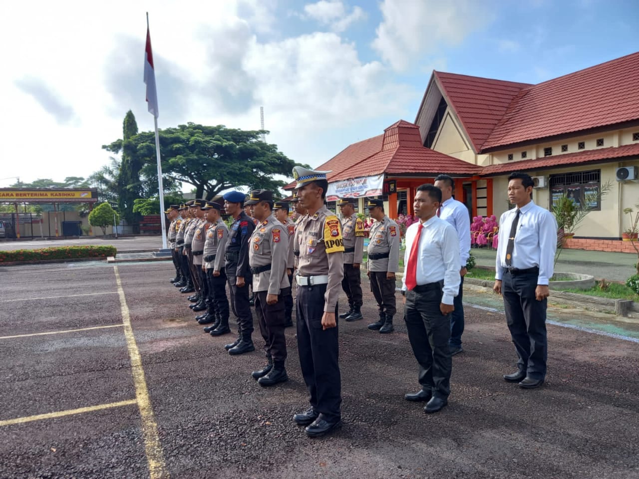 Harus Profesional, 39 Personel Polres Kaur  Naik Pangkat