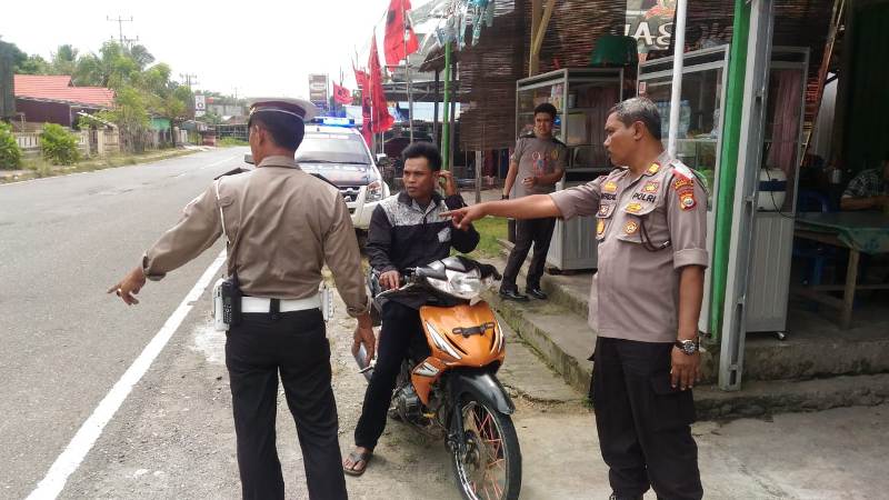 Polisi Amankan 10 Unit Sepeda Motor di Pino Raya