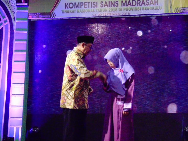 KSM Bengkulu 2018 Lahirkan  Saintis Muda dari Madrasah