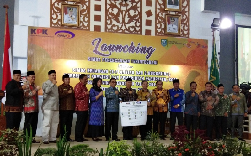 Pemprov Bengkulu Launching  E-Planning dan E-Budgeting