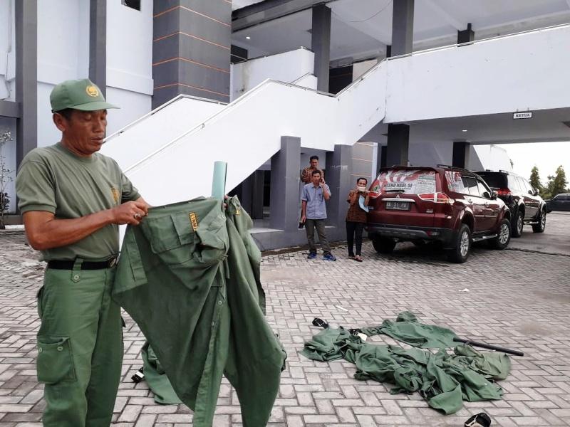 Pelatihan Anggota Linmas Berakhir Ricuh  Tak Terima Uang Transpor Cuma Rp 150