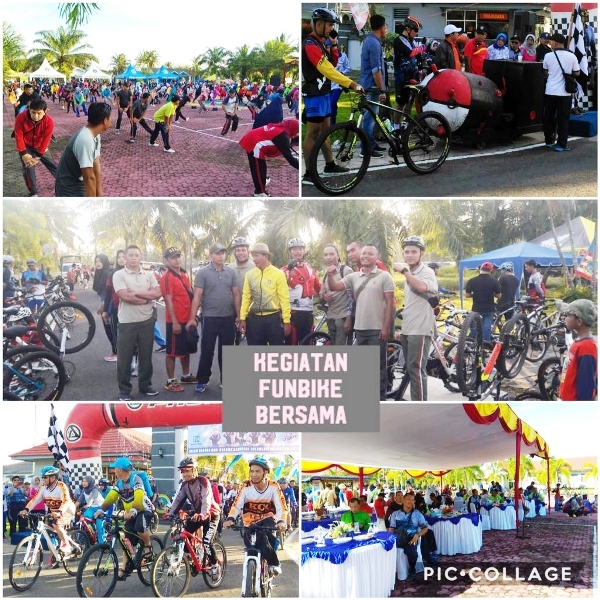 Peringati HDS, Lanal Bengkulu Gelar Funbike