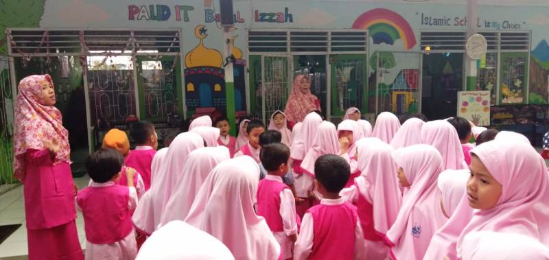 PAUD IT Baitul Izzah Membina Murid Melalui 9 Pilar Pendidikan Karakter