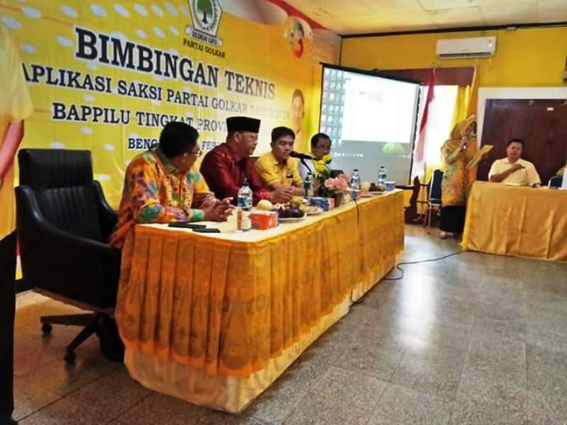 Saksi Golkar Dibekali Aplikasi Berbasis Digital