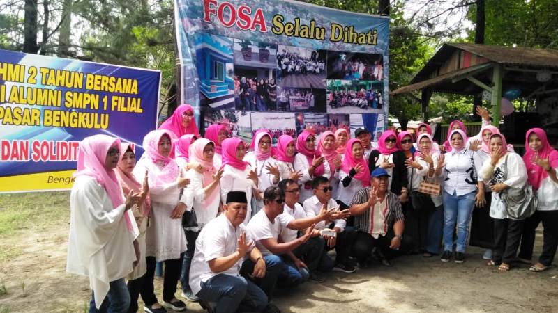 Kapolda Bengkulu Alumni FOSA SMPN 1 Filial dan SMPN 5