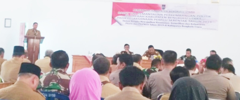 Bengkulu Utara Bentuk  Tim Pemantau Perkembangan Politik di BU