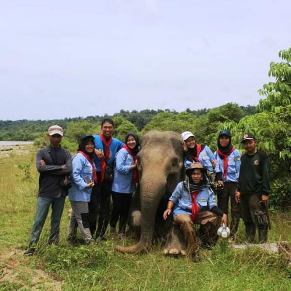 Ini Cara KAMPALA FP UNIB Selamatkan Gajah