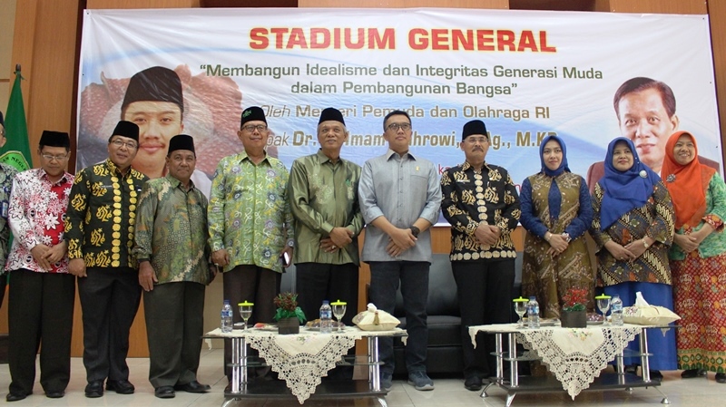 Menpora Imam Nahrowi Kunjungi Kampus IAIN Bengkulu