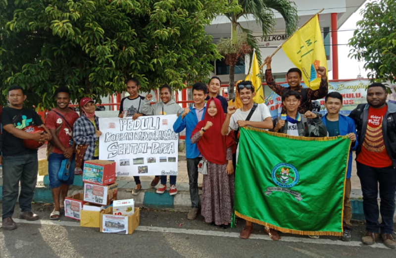 Gabungan Mahasiswa Galang Dana untuk Sentani