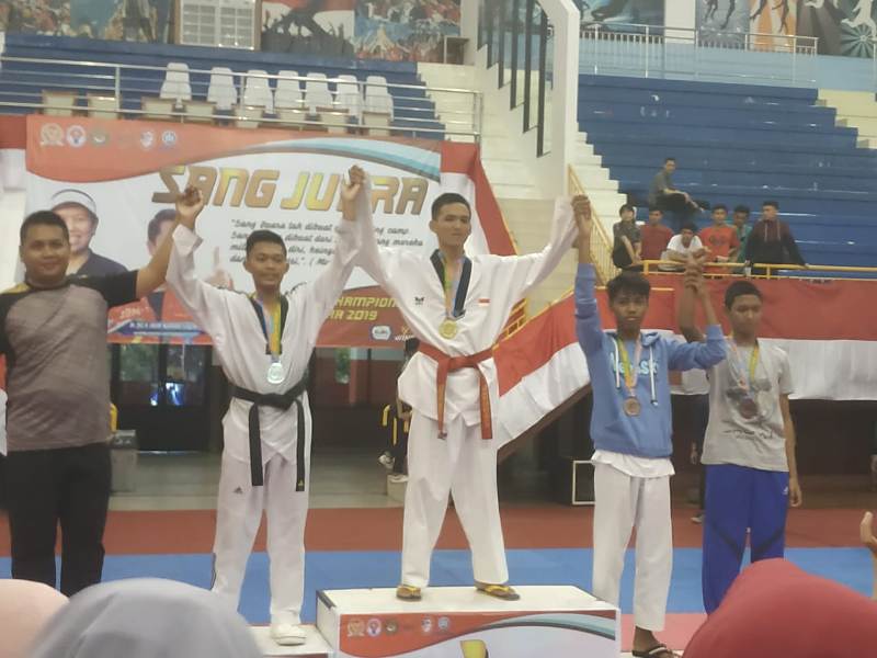 Dhaniz Nurrizki, Raja Terhebat Taekwondo dari Bengkulu