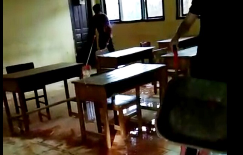 Sekolah Banjir, USBN di MIN 3 Seluma Molor