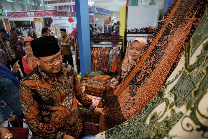 Bank Indonesia & Dekranasda Bengkulu Promosikan Batik Besurek di INACRAFT 2019