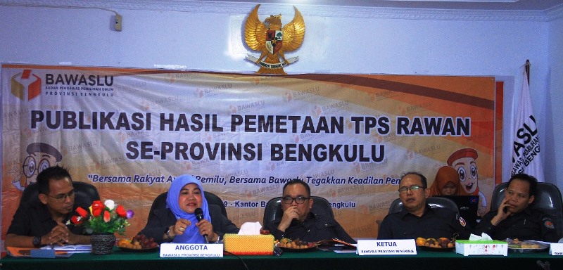 Kerawanan Pemilu Bengkulu Berpotensi Tinggi