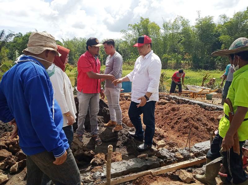 Peduli Bencana, GNTI Bedah Rumah Warga Tersapu Banjir